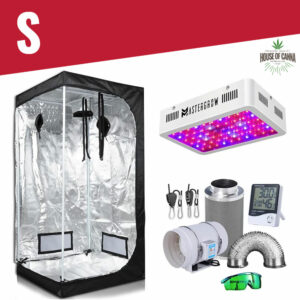 Mastergrow 800W LED Growbox Komplettset S / 80x80x160cm