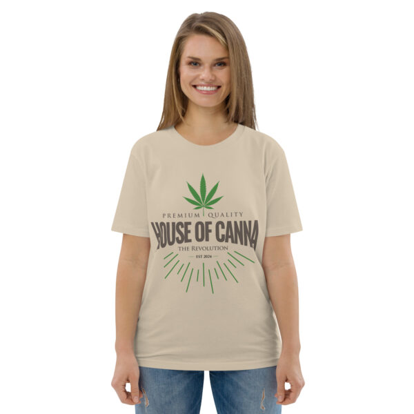 Unisex-Bio-Baumwoll-T-Shirt HOUSE OF CANNA – Bild 9