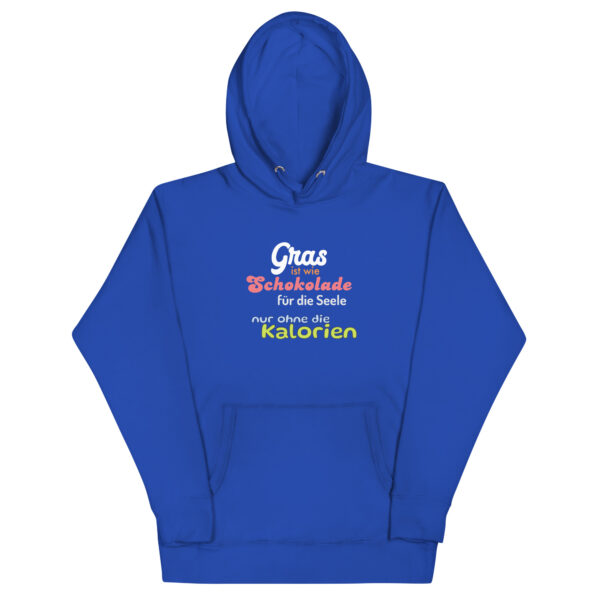 Unisex-Kapuzenpullover Gras ist wie Schokolade für die Seele, nur ohne die Kalorien – Bild 5